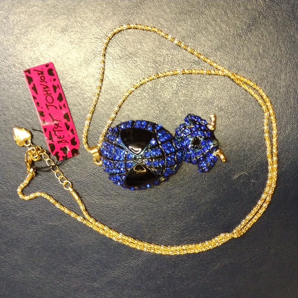 Betsey Johnson Spider Man Chain NWT